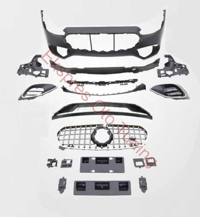 MERCEDES W223 S63 ÖN TAMPON SETİ "GTR PANJURLU"