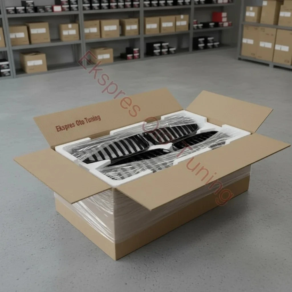 Bmw 3 Serisi Panjur Seti (F30 Uyumlu – Parlak Siyah)