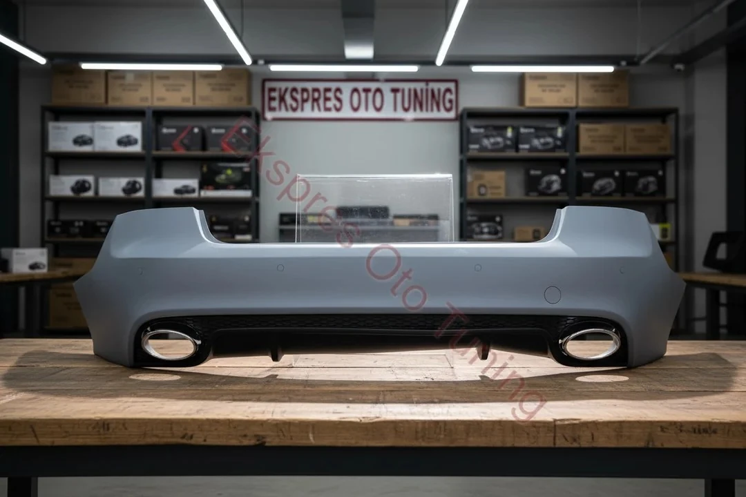 Audi A5 Coupe Arka Tampon Seti (2007-2016 Uyumlu – RS5 Görünüm)