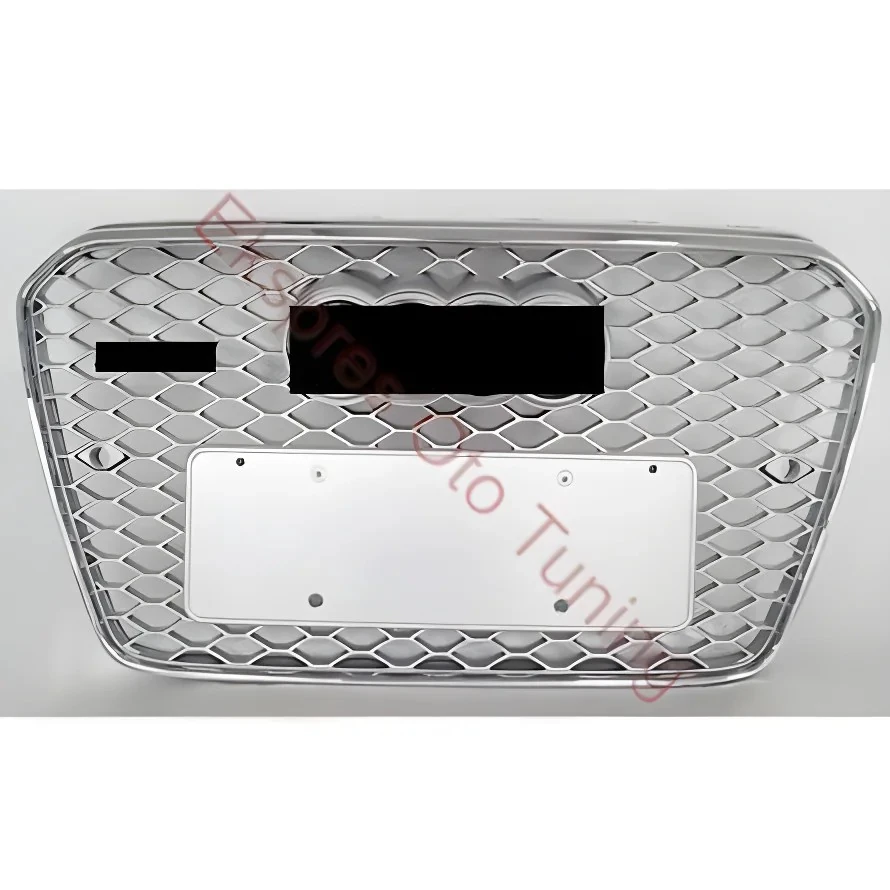 Audi A5 Panjur (2011-2016 Uyumlu – RS Görünüm – Krom/Gri)