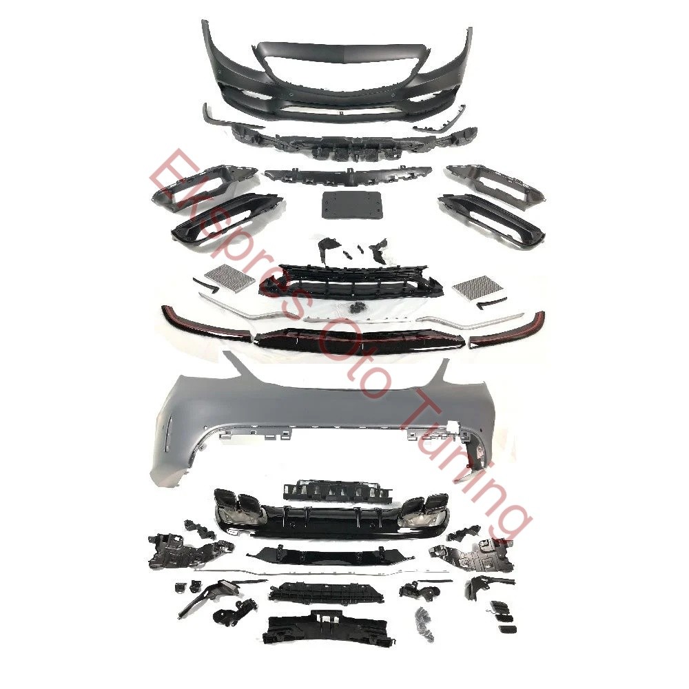 MERCEDES MERCEDES W205 "PANJUR-LIP" FACELIFT BODY KIT