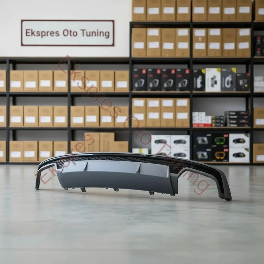 Audi A7 Difüzör (2014-2018 Uyumlu – S7 Görünüm)