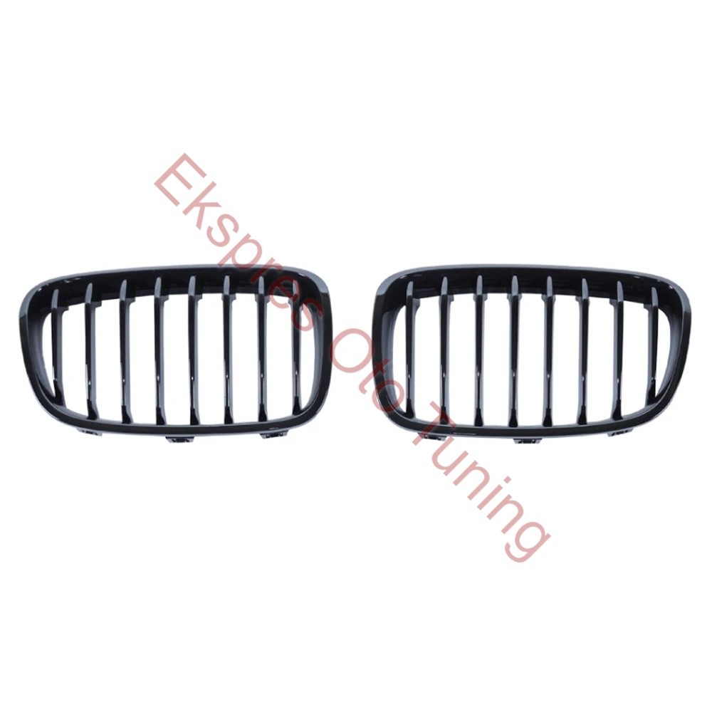 BMW F20 PARLAK SİYAH PANJUR SET