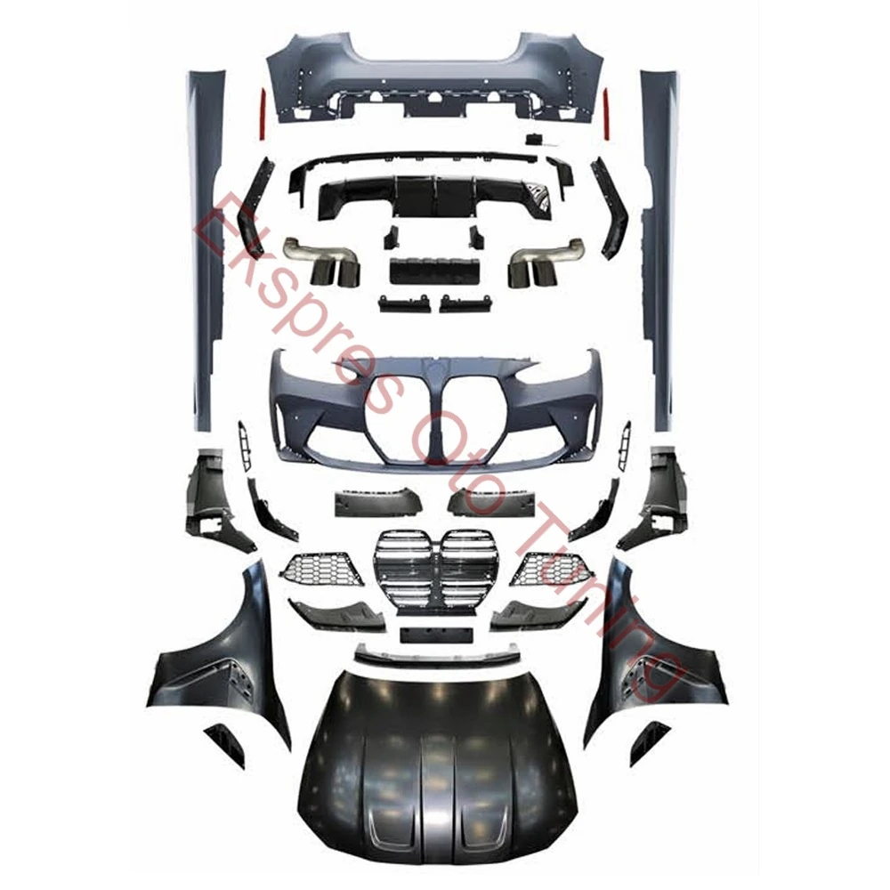 Bmw 4 Serisi Body Kit (G22 Uyumlu – M4 Görünüm – Kaputlu Çamurluklu)