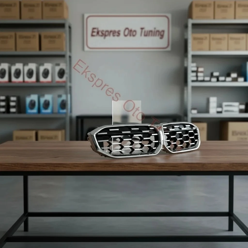 Bmw 3 Serisi Panjur (G20 LCI Uyumlu – Diamond – Gri/Gri Çerçeve)