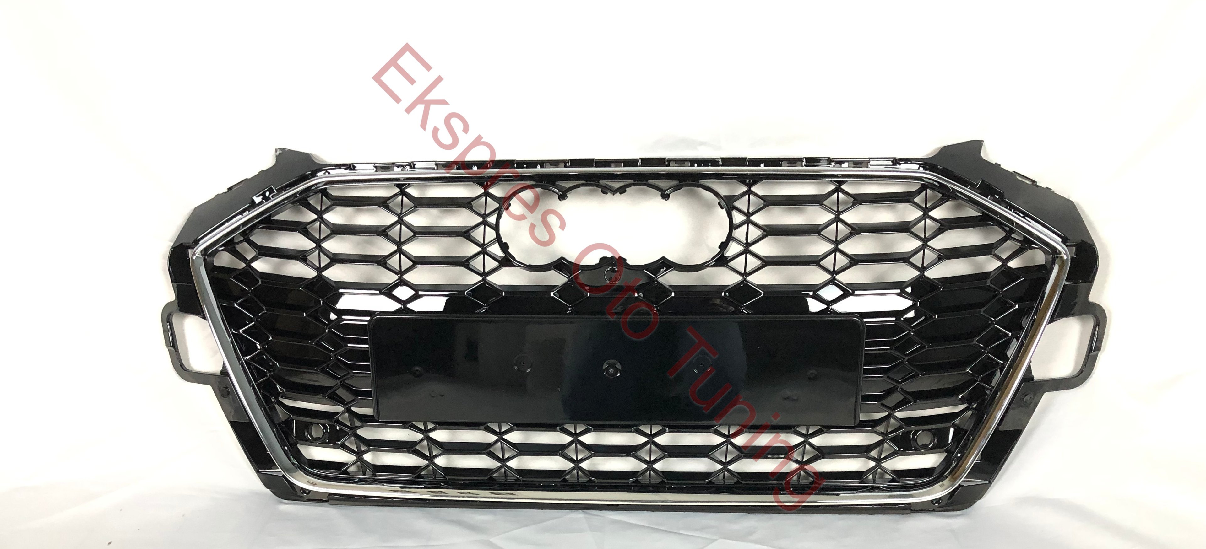 Audi A4 Panjur (2019+ Uyumlu – S-Line Görünüm – Krom/Siyah)