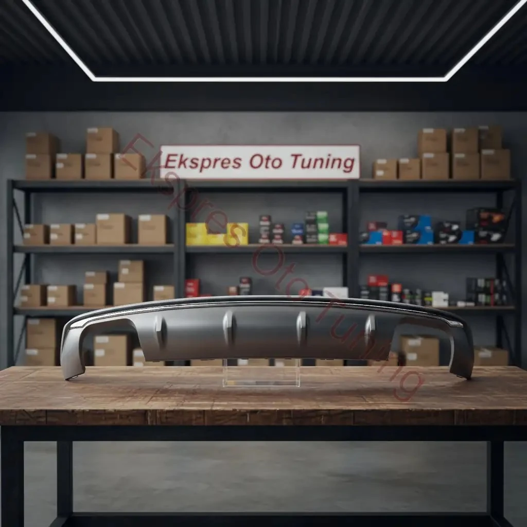 Audi A3 Sedan Difüzör (2016+ Uyumlu – S3 Görünüm)