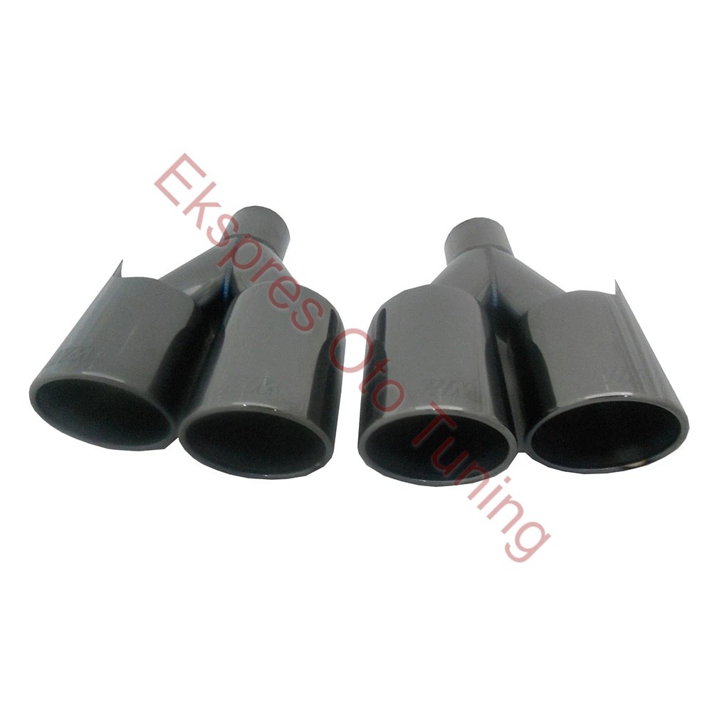 BMW M EGZOZ UCU SİYAH ÇİFTLİ L/R (56*80)