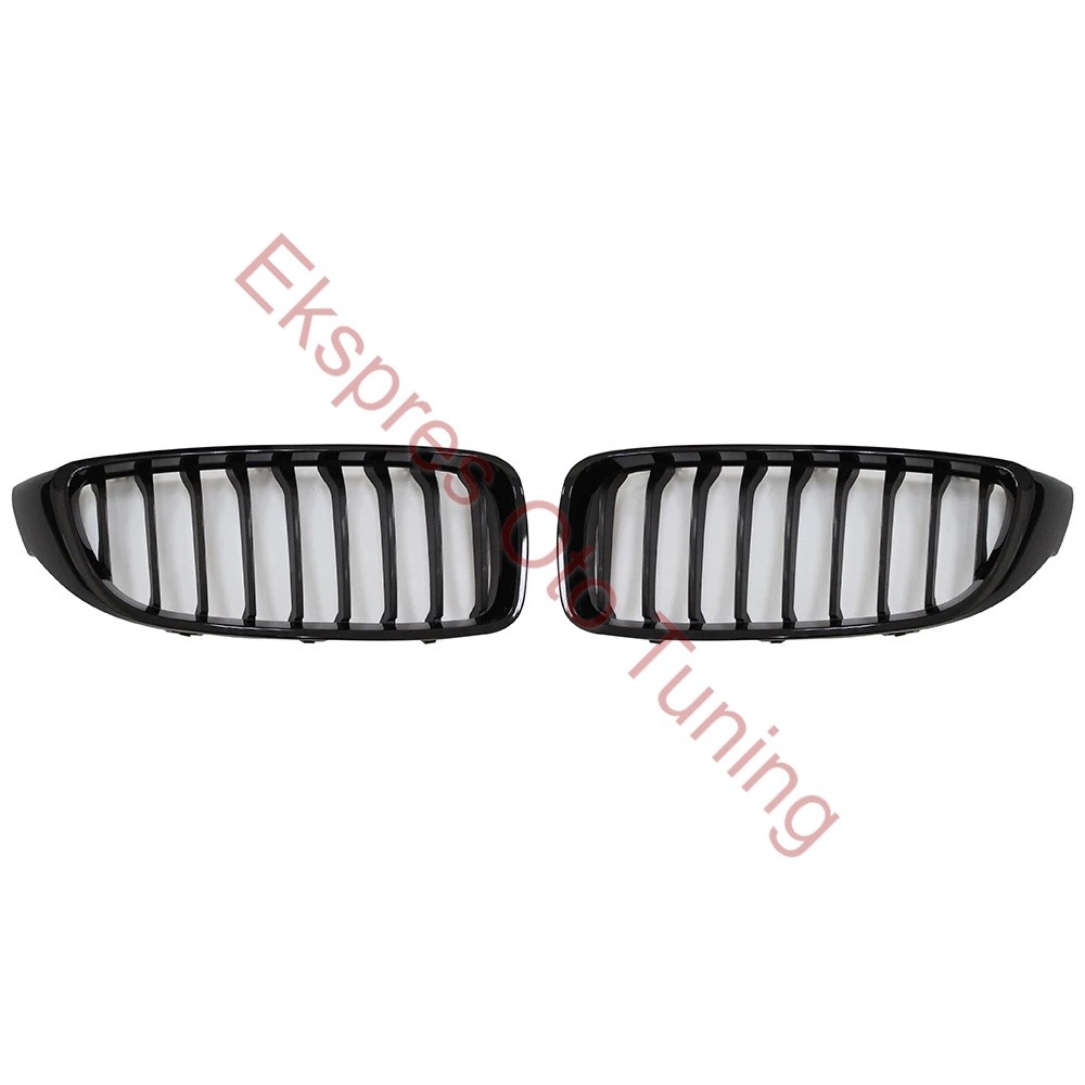 BMW F32 UYUMLU PARLAK SİYAH PANJUR SETİ