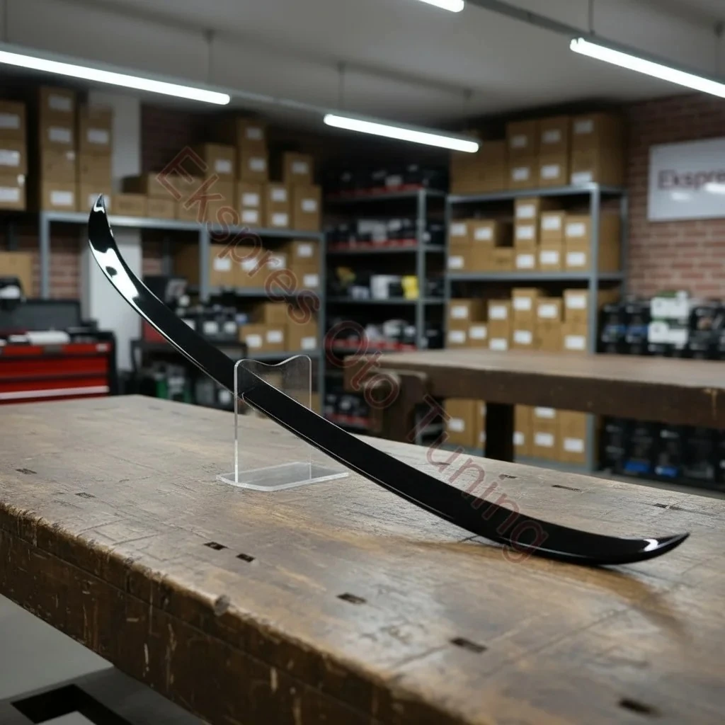 Bmw 3 Serisi Bagaj Spoileri (E90 Uyumlu – M3 Görünüm – Piano Black)