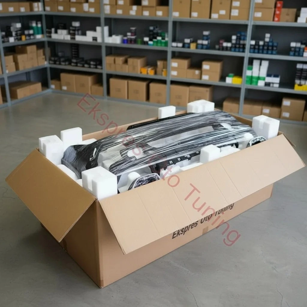 Bmw 3 Serisi Difüzör (G20 LCI Uyumlu – Piano Black/Siyah Egzozlu – 3.40)