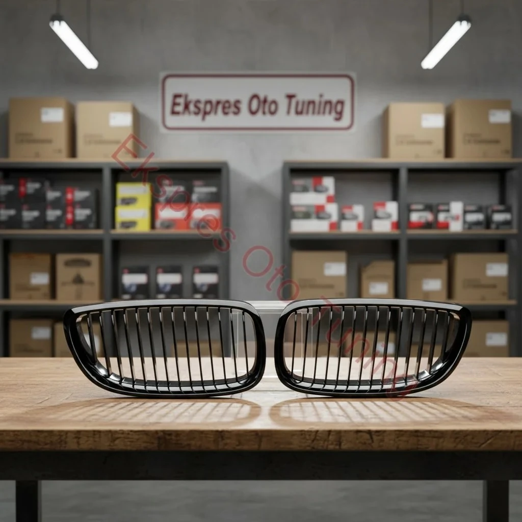 Bmw 3 Serisi Panjur Seti (E90 LCI Uyumlu – Parlak Siyah)