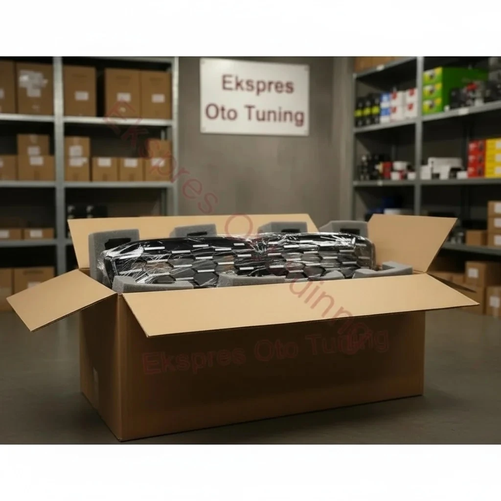 Bmw 3 Serisi Panjur (G20 LCI Uyumlu – Diamond Görünüm – Gri/Siyah Çerçeve)