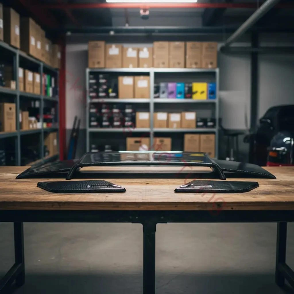 Mercedes G Serisi Spoiler (W464 Uyumlu – Dry Carbon – V Type Arka)