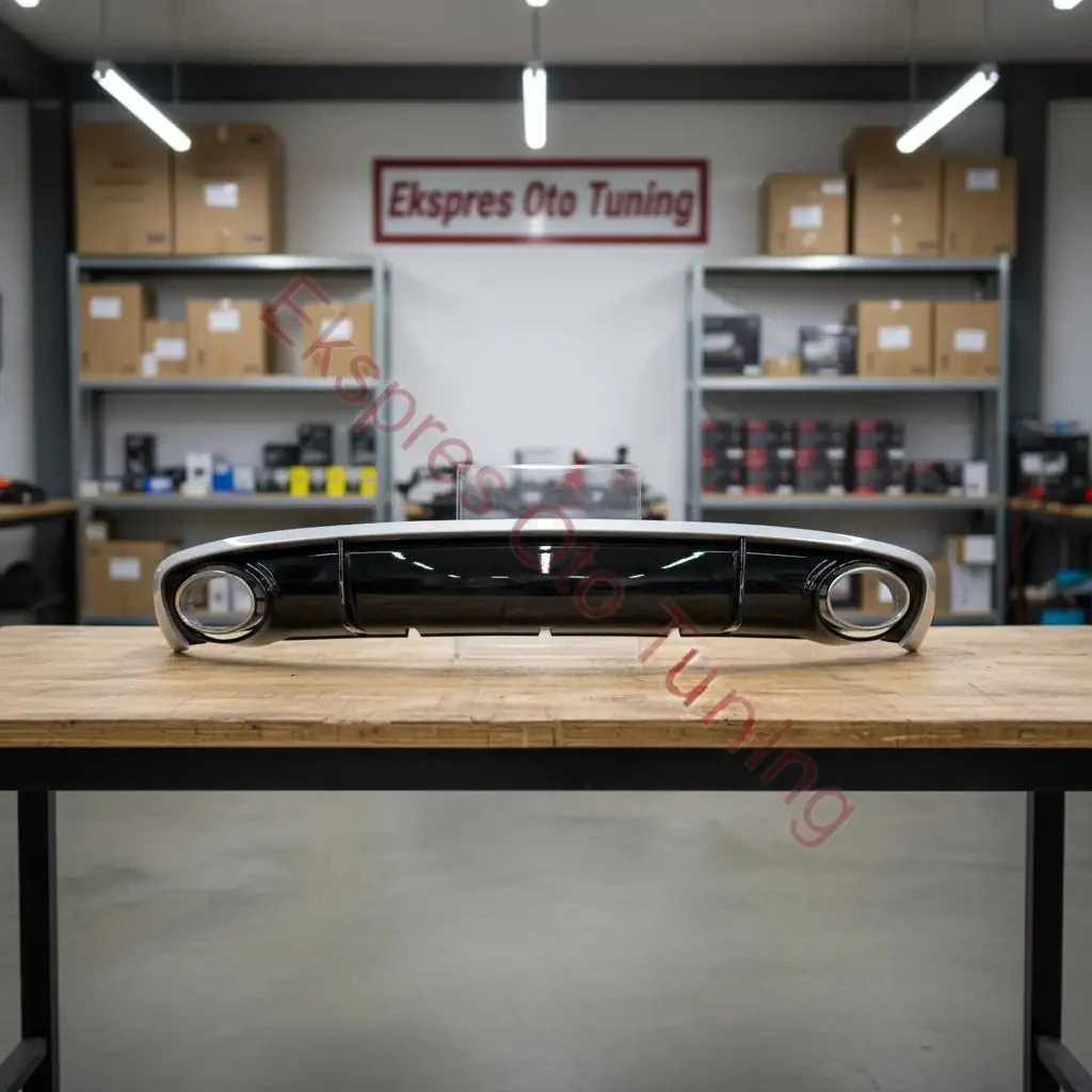 Audi A4 Difüzör Seti (2015+ Uyumlu – RS4 Görünüm)