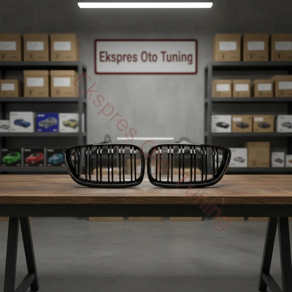 Bmw 2 Serisi Panjur Seti (F22 Uyumlu – Parlak Siyah)