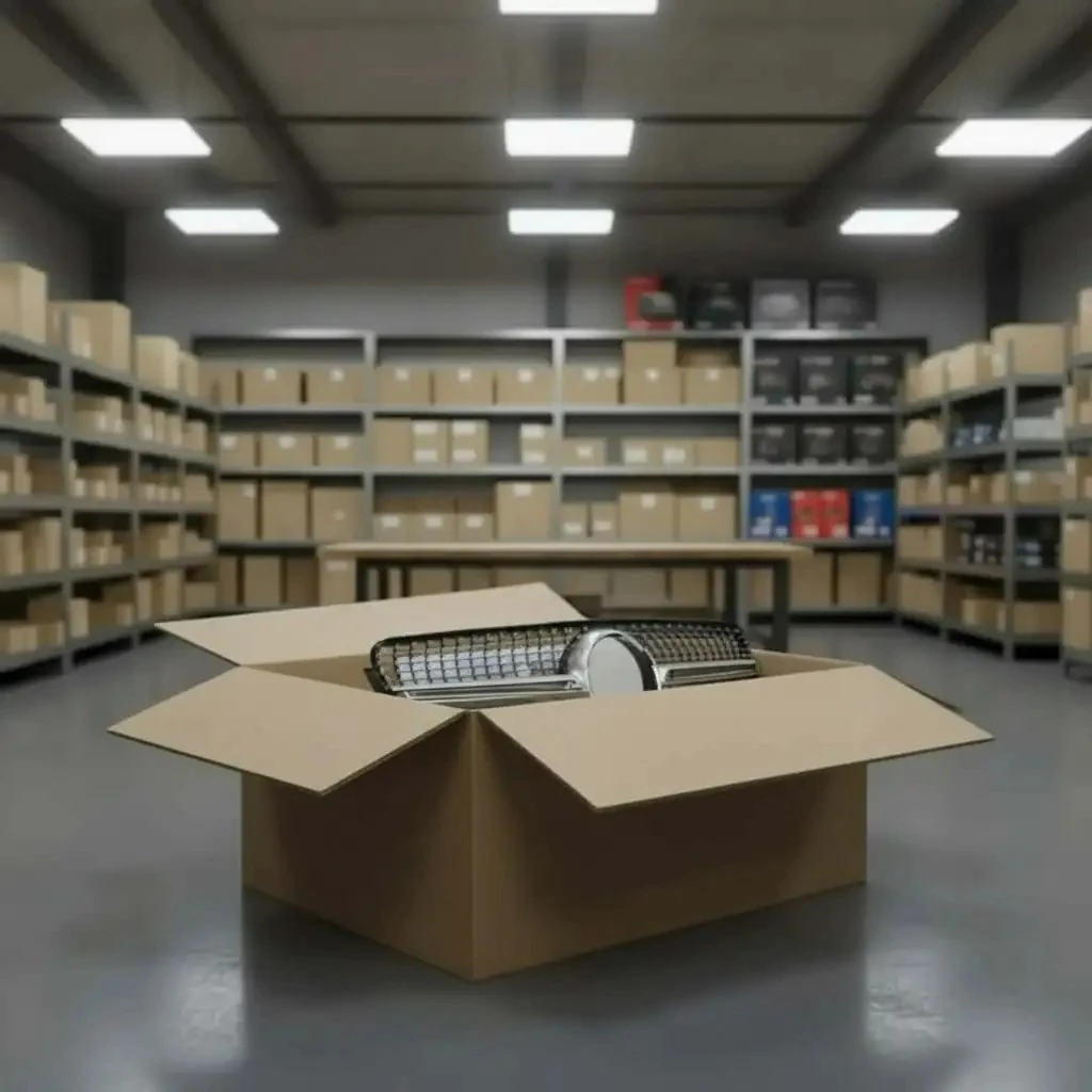 Mercedes GLC Panjur (W253 Uyumlu – Diamond Görünüm – Gri Çıtalı)