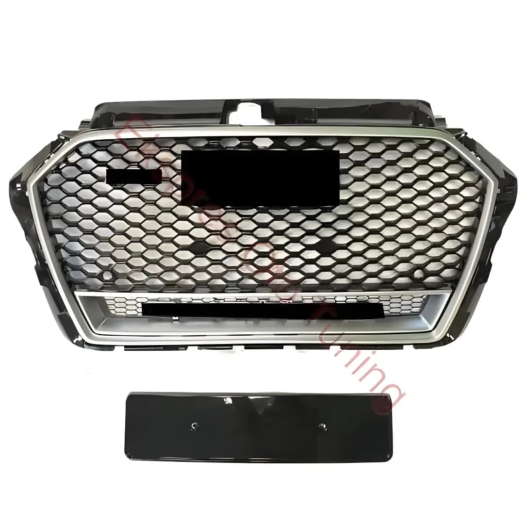 Audi A3 Panjur (2020-2024 Uyumlu – RS Görünüm – Krom/Siyah)