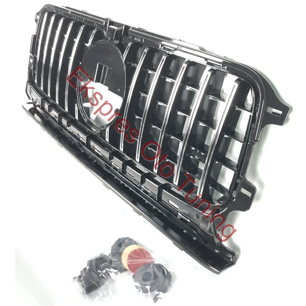 Mercedes G Serisi Panjur-Far Çerçevesi-Panjur Braketi-Logo Seti (W464 Uyumlu)