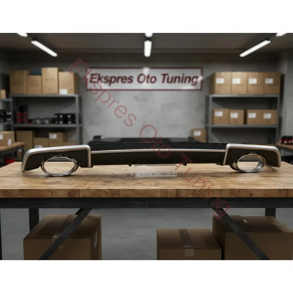 Audi A3 Sedan Difüzör (2013-2016 Uyumlu – RS3 Görünüm)