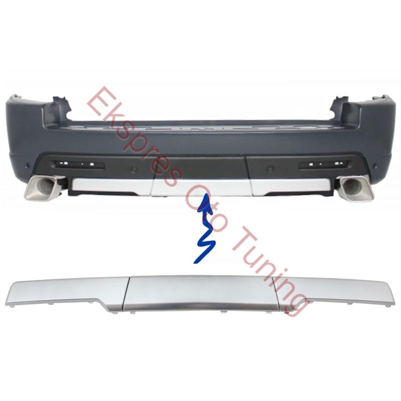 Land Rover Range Rover Sport Arka Tampon Kaplaması (3 Parça)