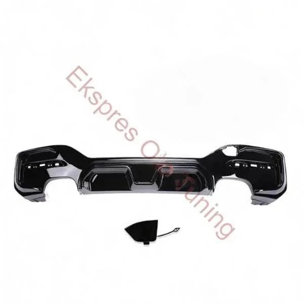 Bmw 1 Serisi Difüzör (F20 LCI Uyumlu – CS Görünüm – Parlak Siyah – 1.50)