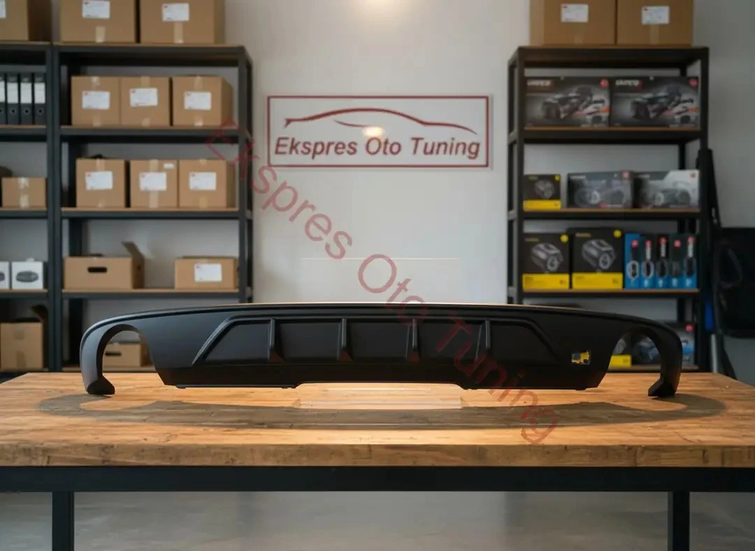 Audi A4 Difüzör (2015+ Uyumlu – Sport Görünüm)