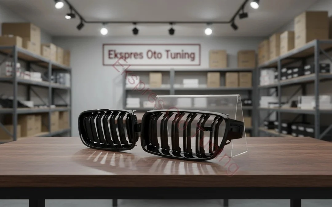 Bmw 3 Serisi Panjur Seti (F30 Uyumlu – M3 Görünüm – Parlak Siyah)