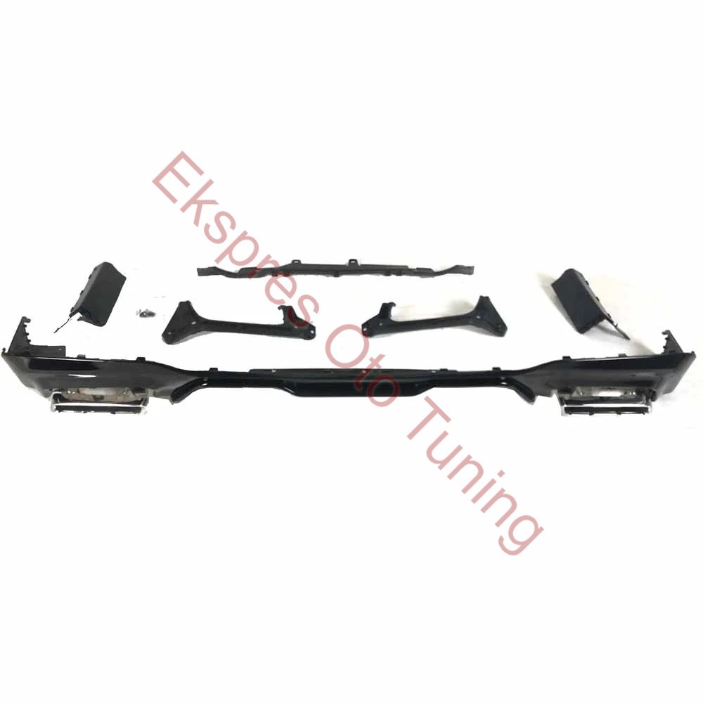 BMW F44 DİFÜZÖR- KROM EGZOZ UCU