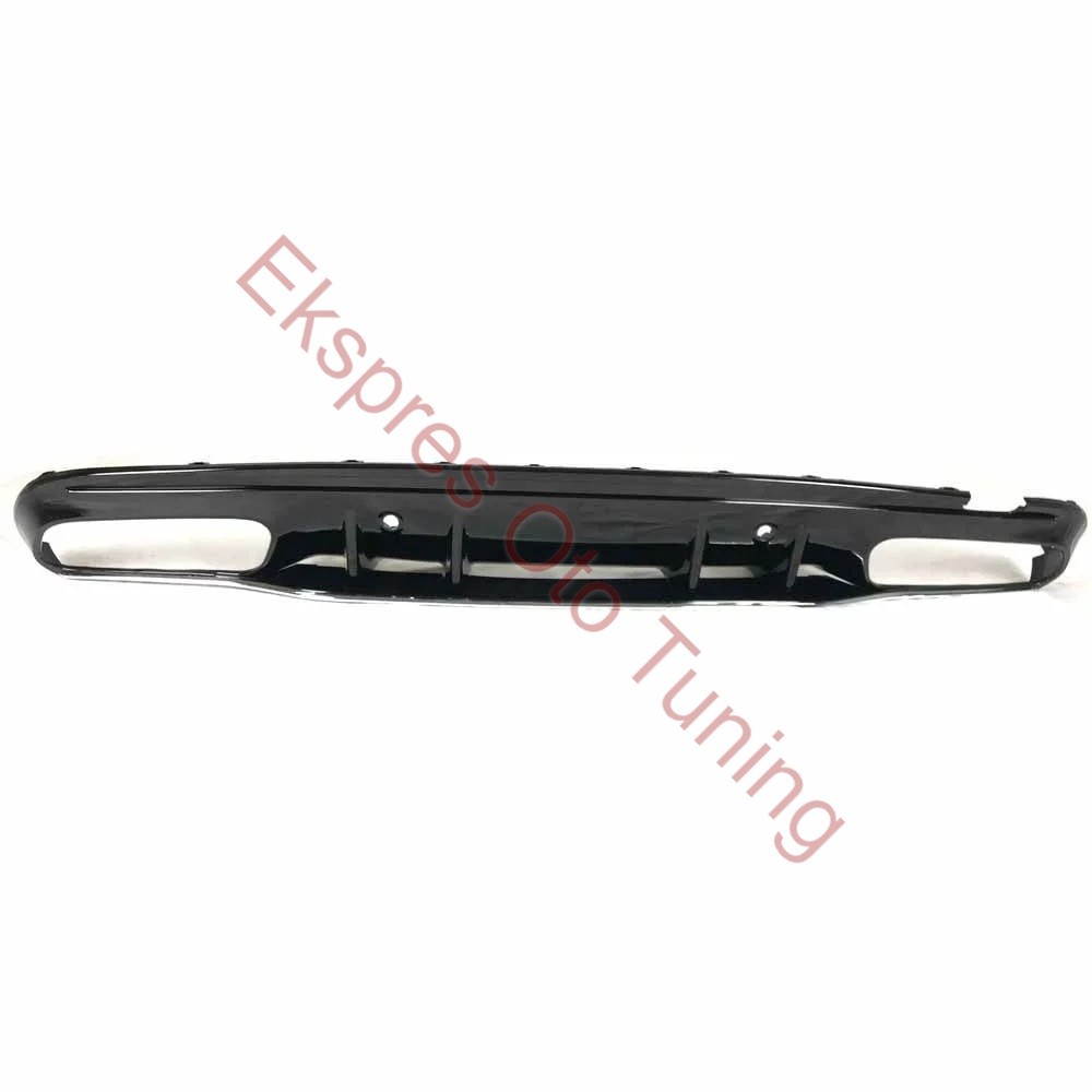 MERCEDES W205 DİFÜZÖR+EGZOZ UCU C63 SILVER 2019 ve ÜZERİ MODELLER