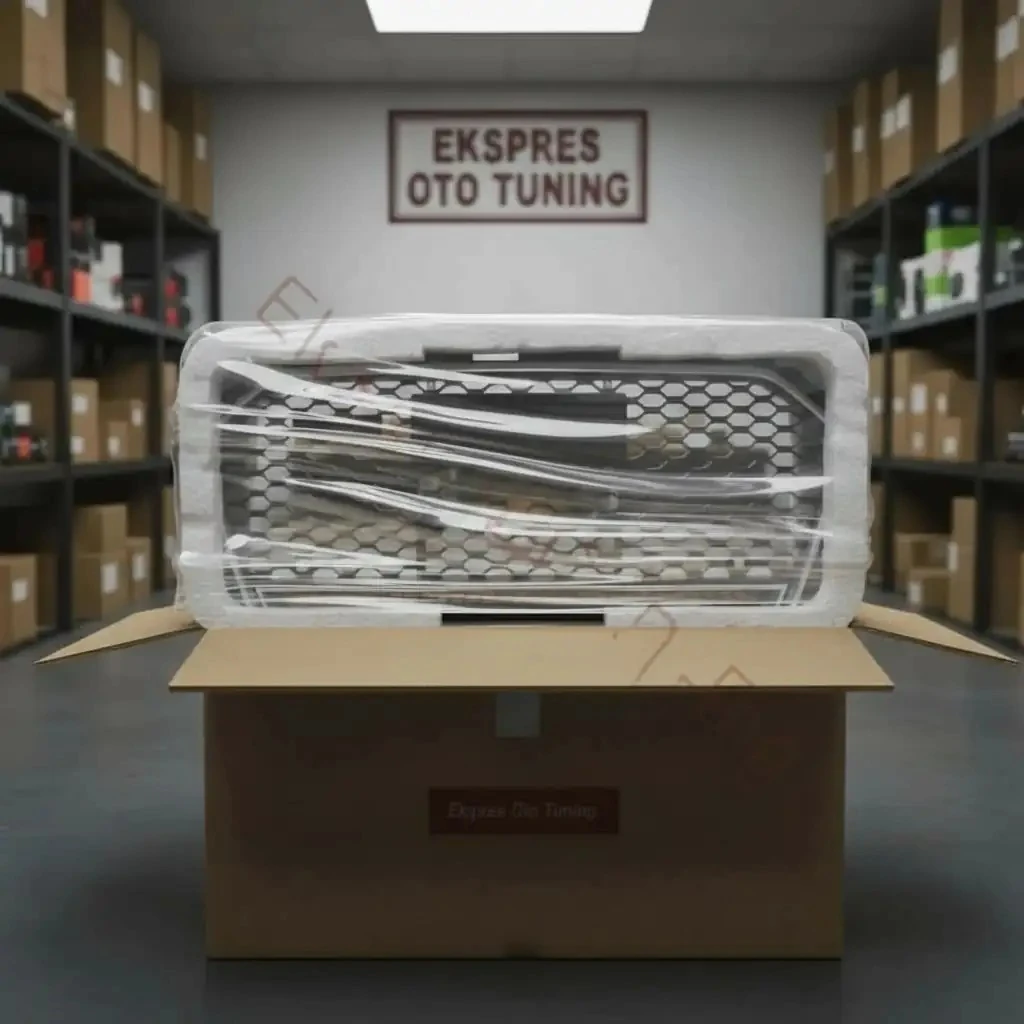 Audi A3 Panjur (2020-2024 Uyumlu – RS Görünüm – Krom/Siyah)