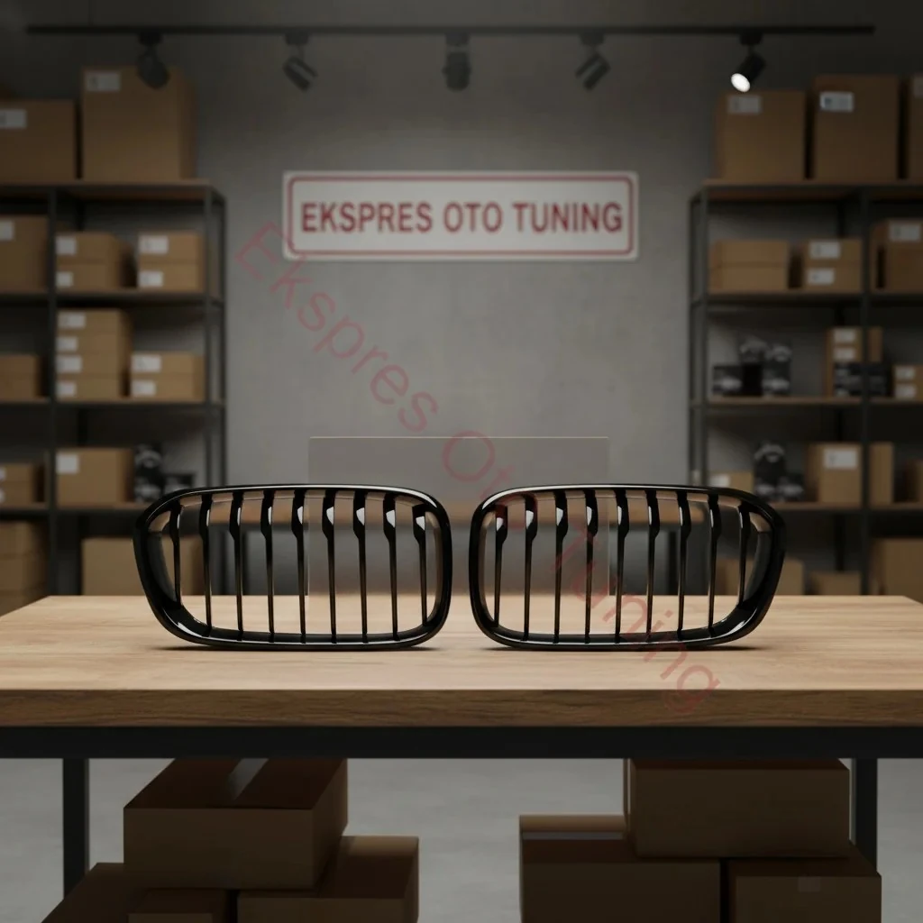 Bmw 1 Serisi Panjur Seti (F20 LCI Uyumlu – Parlak Siyah)