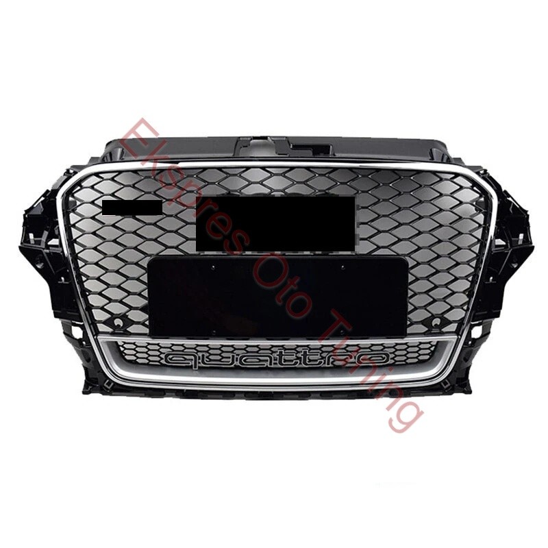 AUDI A3 RS3 PANJUR QUATTRO YAZILI KROM/SİYAH RS 2012-2016