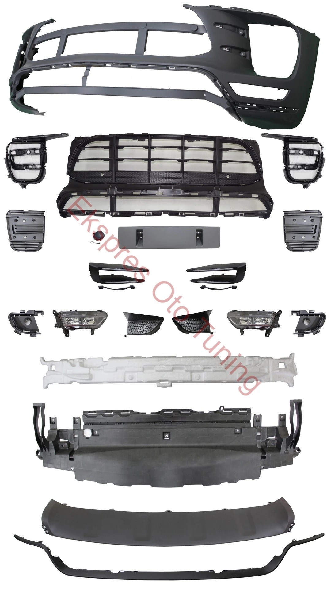 PORSCHE MACAN TURBO BODY KIT 2015 ve ÜZERİ MODELLER