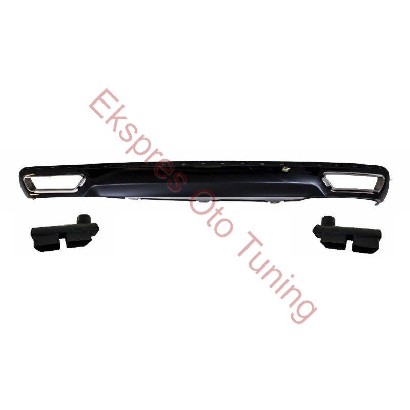 Audi A6 Difüzör ve Egzoz (W12 Görünüm)