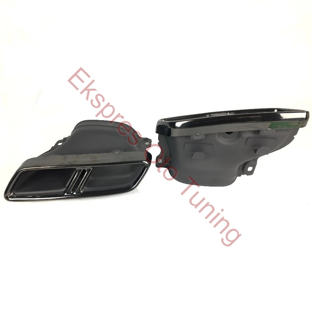 MERCEDES W205 EGZOZ UCU C63 "S" SİYAH