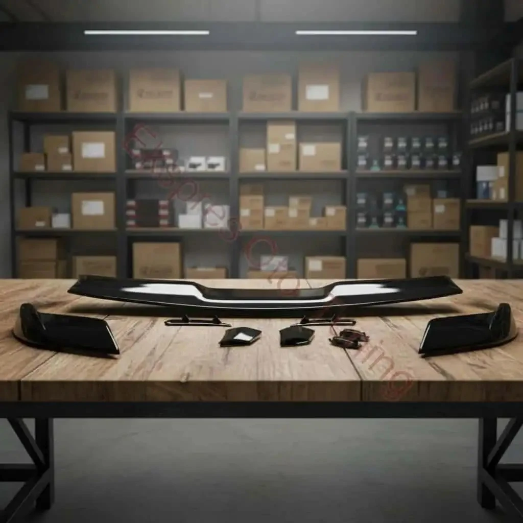 Mercedes GLA Spoiler (W156 Uyumlu – GLA45 AMG Görünüm – Piano Black)