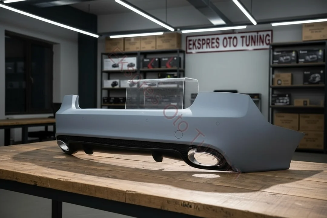 Audi A5 Arka Tampon Seti (2007-2011 Uyumlu – RS Görünüm)