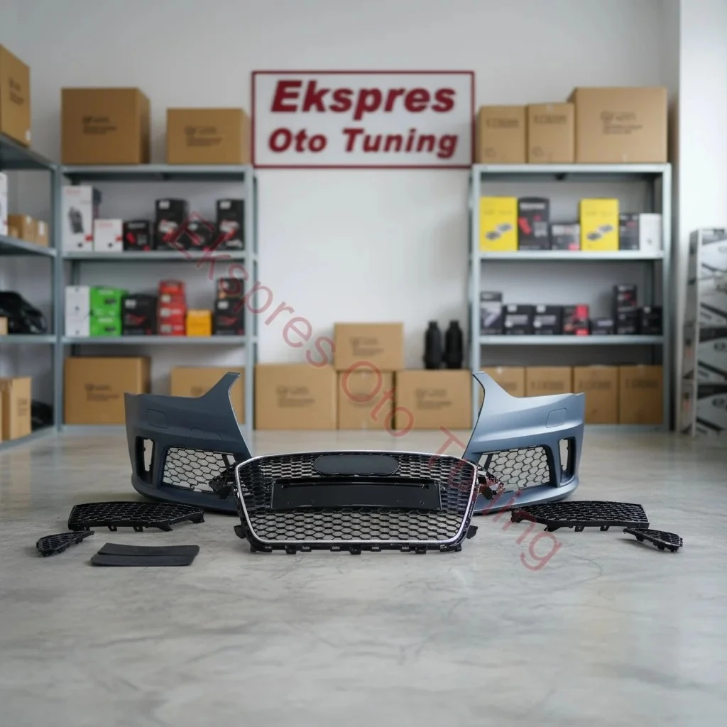 Audi A4 Ön Tampon Seti (2011-2015 Uyumlu – RS Görünüm)