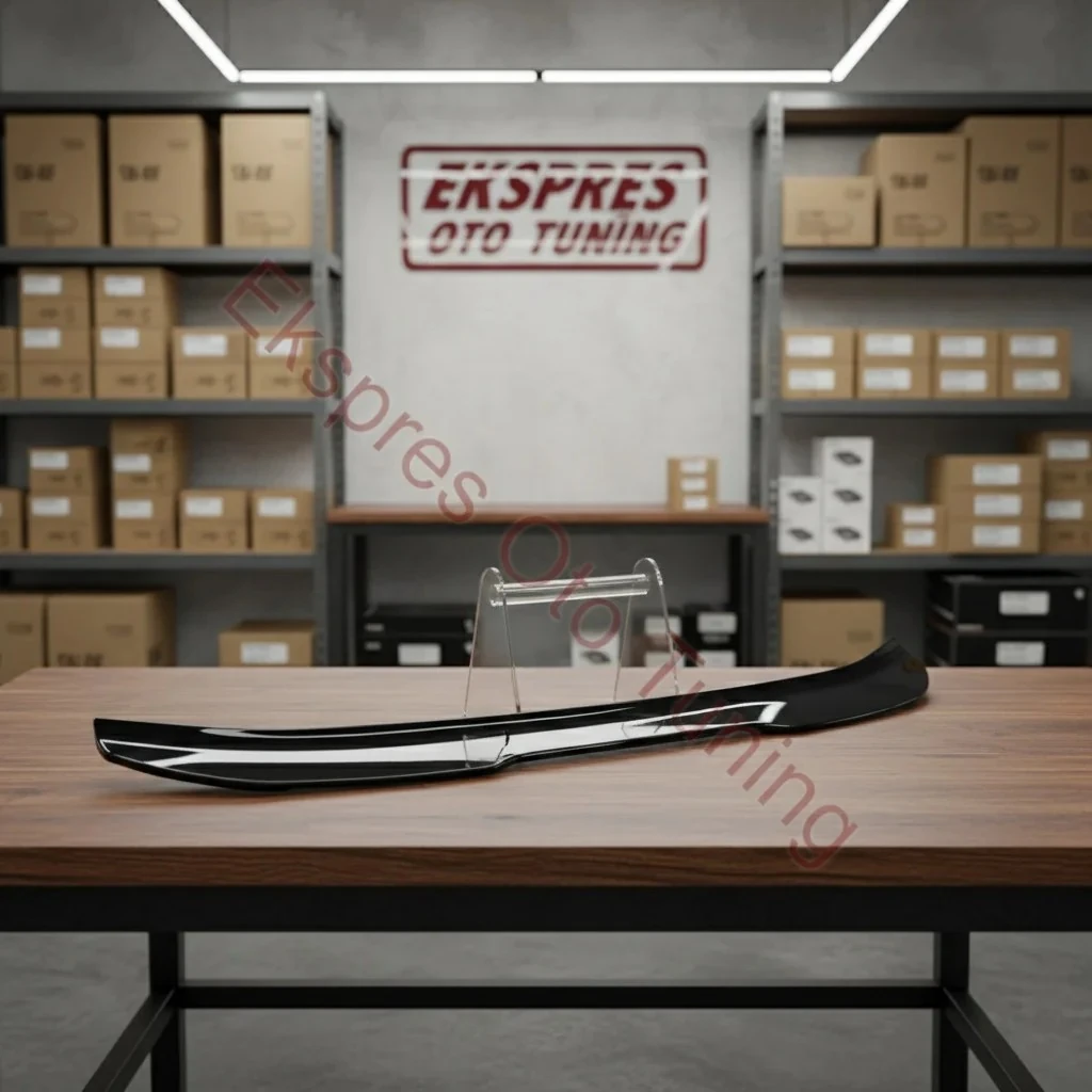 Bmw 3 Serisi Bagaj Spoileri (E92 Uyumlu – PSM Görünüm – Piano Black)