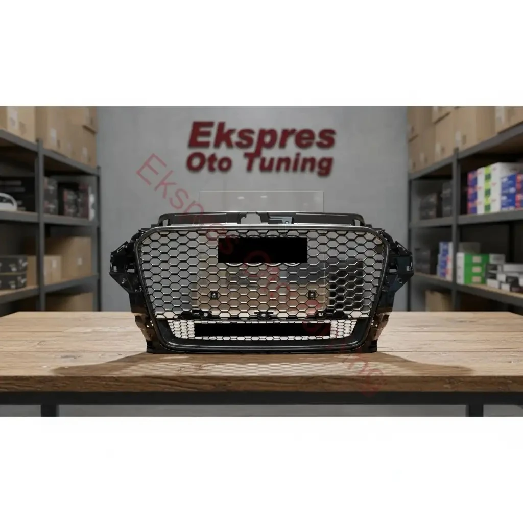 Audi A3 Panjur (2012-2016 Uyumlu – S3 Görünüm – Siyah/Siyah)