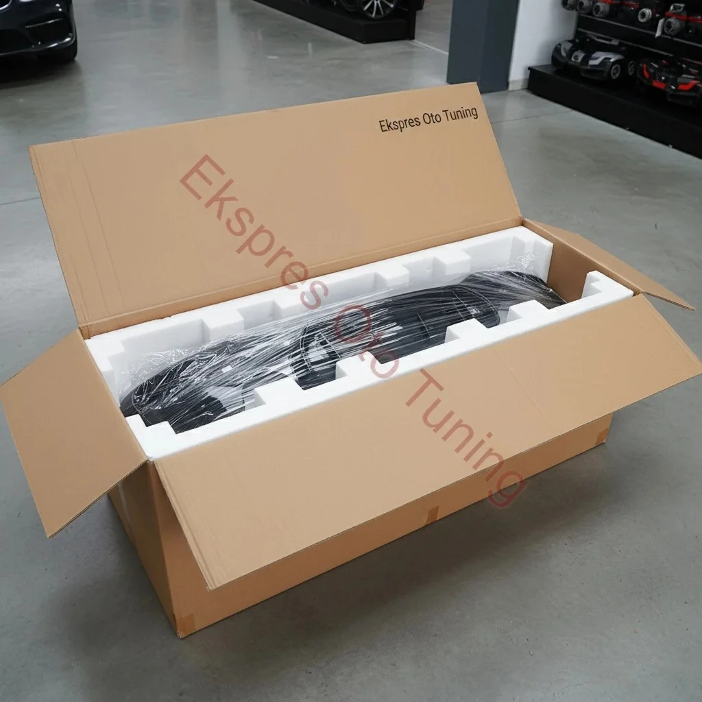 Bmw 1 Serisi Difüzör (F20 LCI Uyumlu – Performance Competition Görünüm – 1.35 – Piano Black)