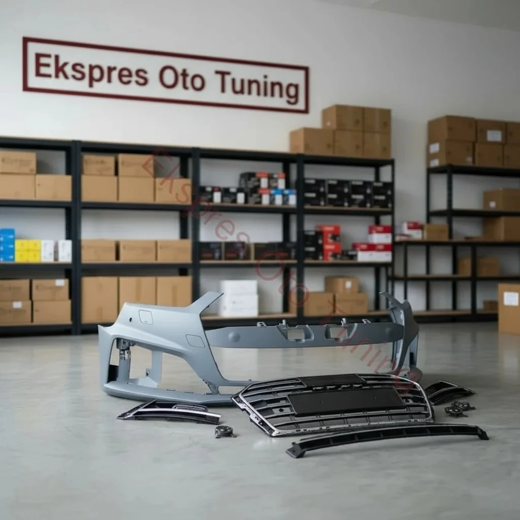 Audi A5 Ön Tampon Seti (2016-2019 Uyumlu – S Görünüm)