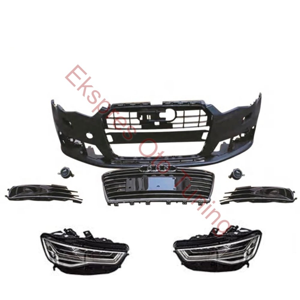 AUDI A6 C7 TO C7.2 ÖN TAMPON SETİ S-LINE
