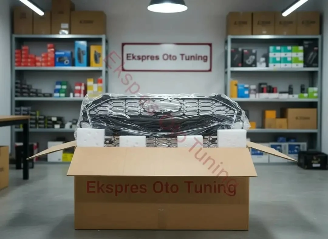 Audi A4 Panjur (2019+ Uyumlu – S-Line Görünüm – Krom/Siyah)