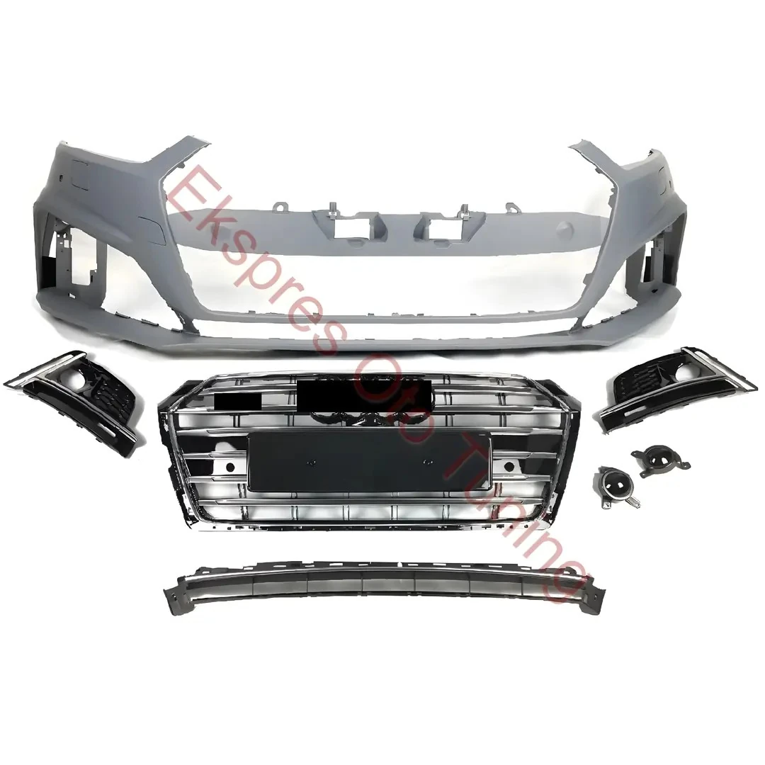 Audi A5 Ön Tampon Seti (2016-2019 Uyumlu – S Görünüm)