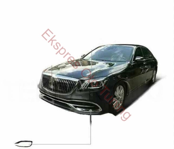 Mercedes S Serisi Krom Kaş (W222 Maybach Uyumlu – Sol)