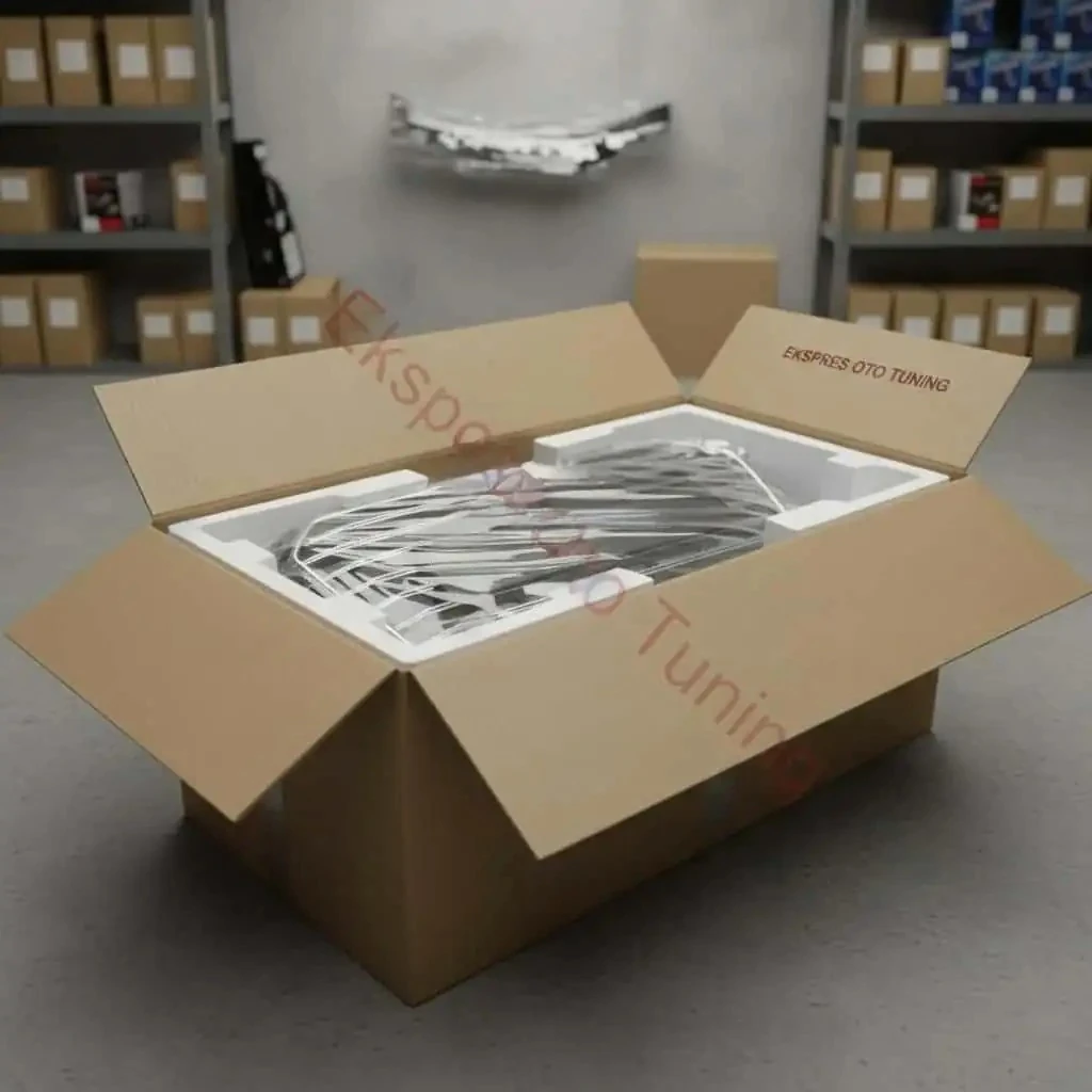 Audi A4 Panjur (2015+ Uyumlu – S Görünüm – Krom/Siyah)