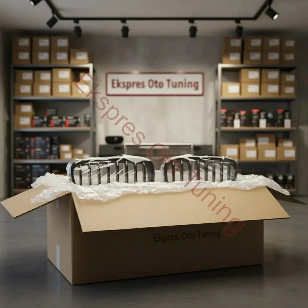 Bmw 1 Serisi Panjur Seti (F20 Uyumlu – Parlak Siyah)