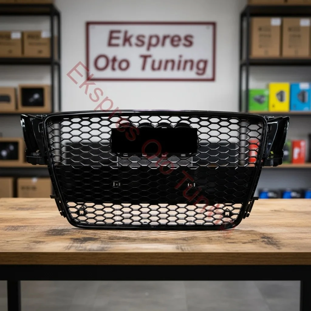 Audi A5 Panjur (2007-2011 Uyumlu – RS Görünüm – Siyah/Siyah)